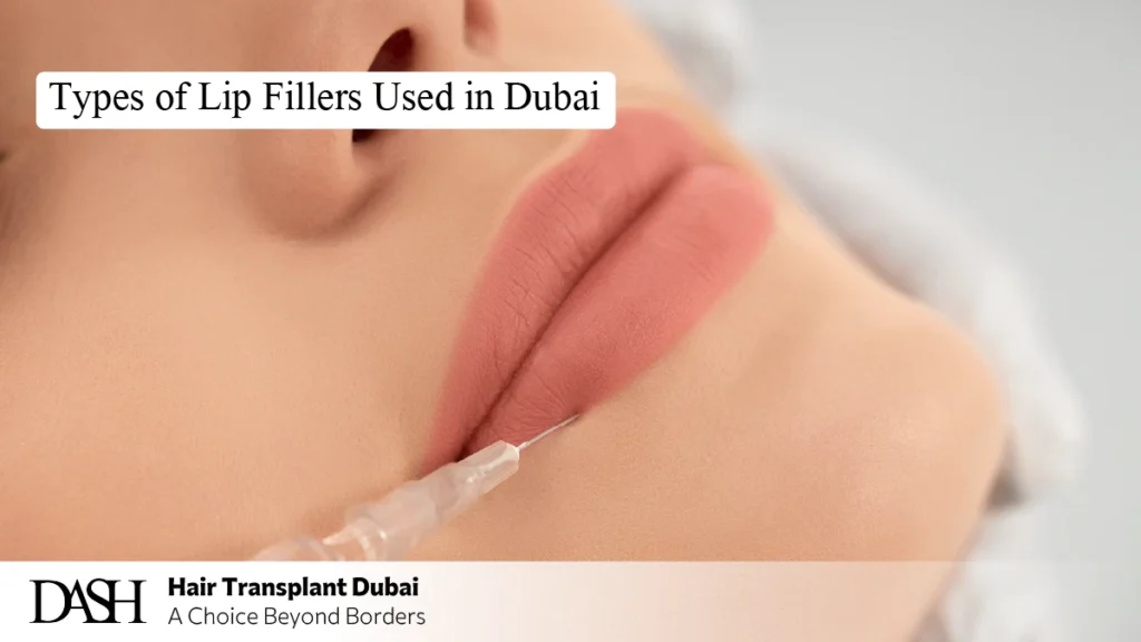 Types of Lip Fillers Used in Dubai