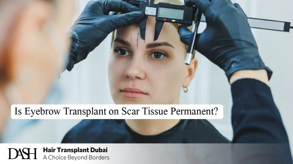 Is Eyebrow Transplant on Scar Tissue Permanent?