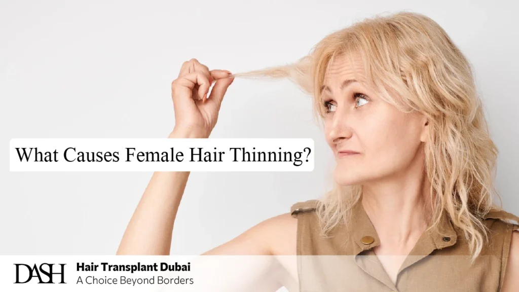 What Causes Female Hair Thinning?