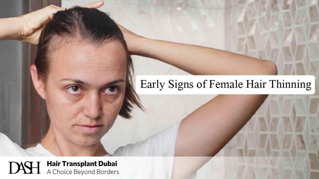 Early Signs of Female Hair Thinning